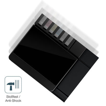 Schutz gegen Kratzer auf dem Epson EcoTank ET-8550 Glas durch Schlüssel, Stöße gegen die Tischkante oder Stürze