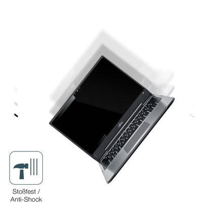 Schutz gegen Kratzer auf dem Fujitsu Lifebook T936 Glas durch Schlüssel, Stöße gegen die Tischkante oder Stürze