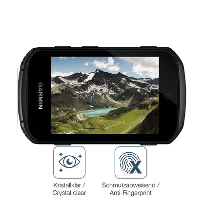 Schutz gegen Kratzer auf dem Garmin Edge 850 Glas durch Schlüssel, Stöße gegen die Tischkante oder Stürze