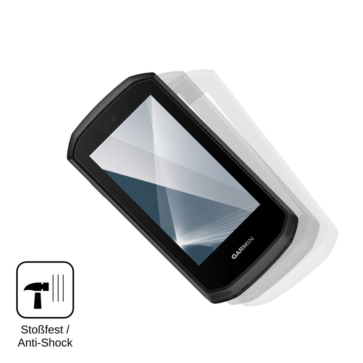 2x Screen Protector for Garmin Edge Explore 3 Flexible Glass 9H dipos