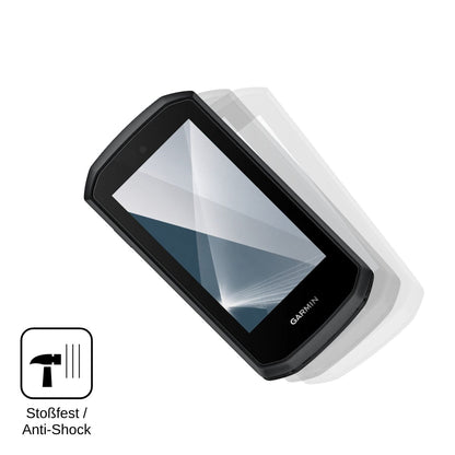 2x Screen Protector for Garmin Edge Explore 3 Flexible Glass 9H dipos
