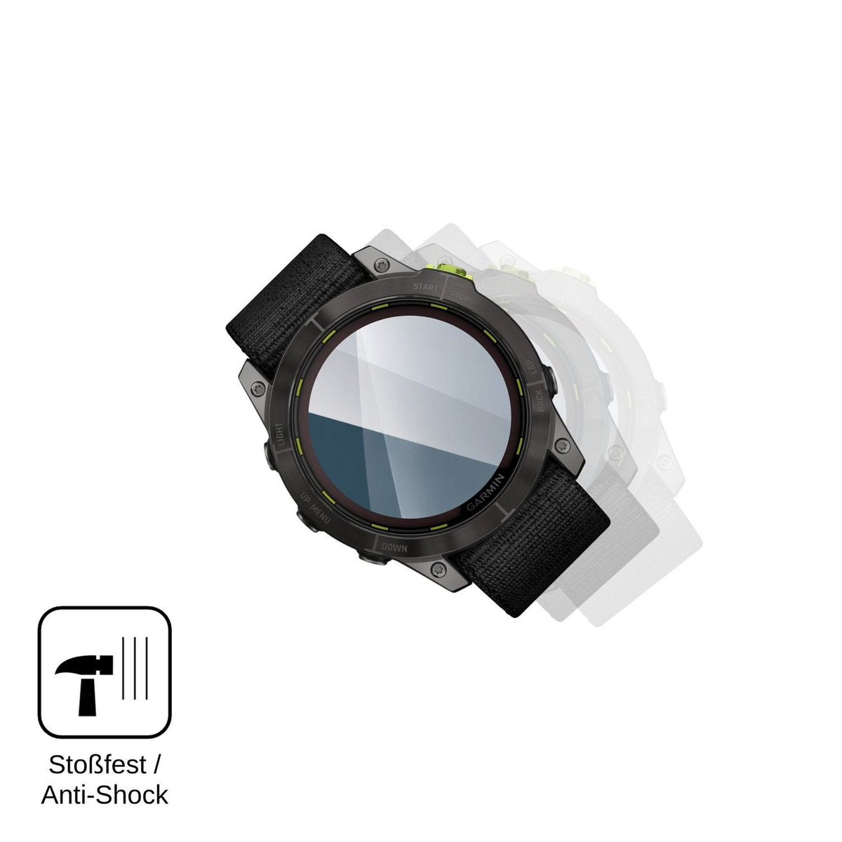 2x Screen Protector for Garmin Enduro 2 Flexible Glass 9H dipos