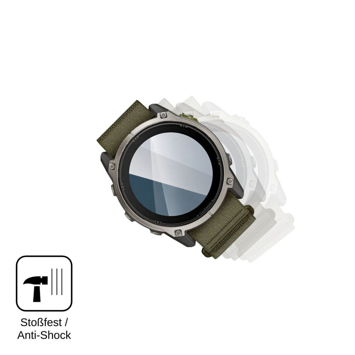 2x Screen Protector for Garmin Enduro 4 Flexible Glass 9H dipos