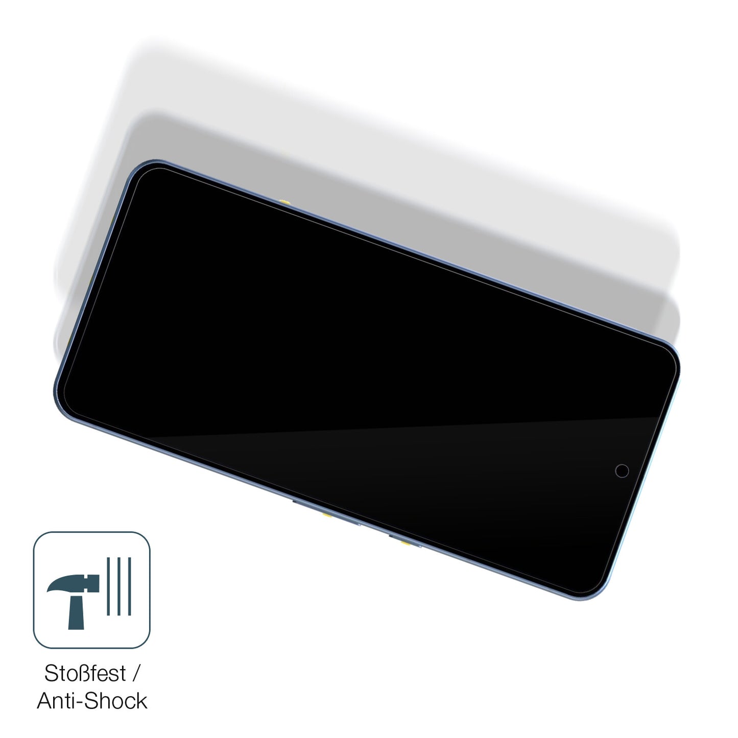 Schutz gegen Kratzer auf dem Google Pixel 8 Pro Glas durch Schlüssel, Stöße gegen die Tischkante oder Stürze