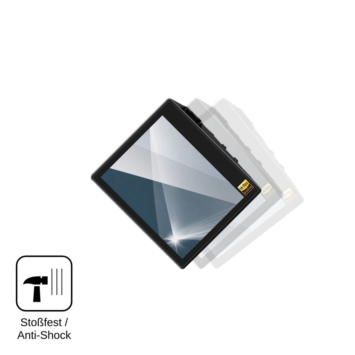 2x Screen Protector for HIDIZS AP80 Flexible Glass 9H dipos