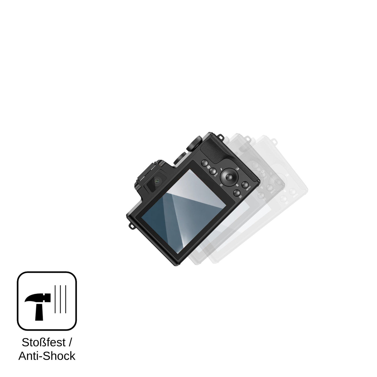 2x Screen Protector for HKOORLAMULS DC226 Flexible Glass 9H dipos