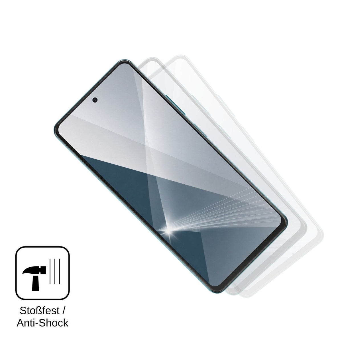 2x Screen Protector for HMD Vibe2 Pro Flexible Glass 9H dipos