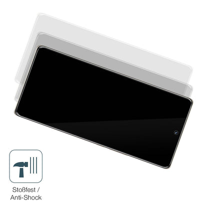 Schutz gegen Kratzer auf dem Honor 80 SE Glas durch Schlüssel, Stöße gegen die Tischkante oder Stürze