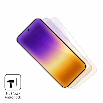 Schutz gegen Kratzer auf dem Huawei Pura 90 Pro Max Glas durch Schlüssel, Stöße gegen die Tischkante oder Stürze