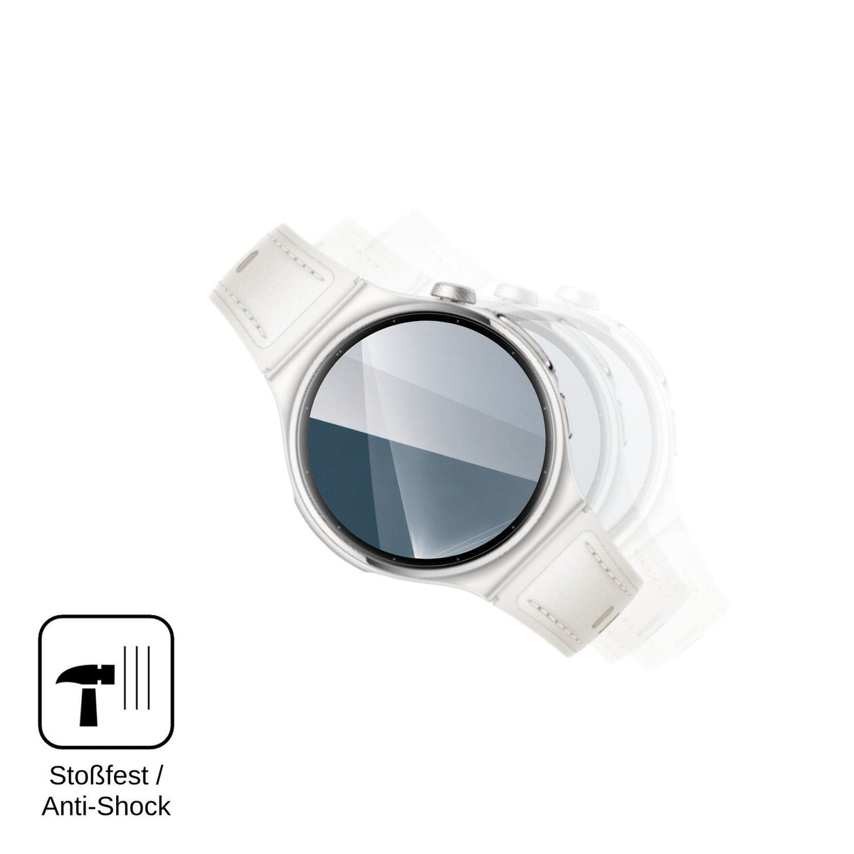 2x Screen Protector for Huawei Watch 6 42mm Flexible Glass 9H dipos
