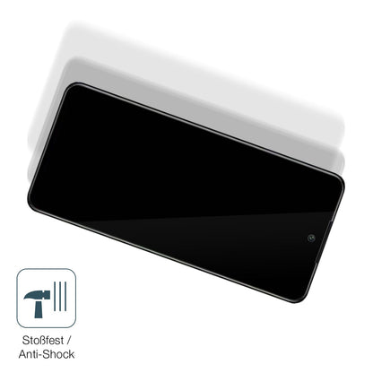 Schutz gegen Kratzer auf dem Infinix Smart 8 Plus Glas durch Schlüssel, Stöße gegen die Tischkante oder Stürze