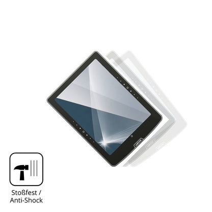 Schutz gegen Kratzer auf dem inkBOOK Solaris Glas durch Schlüssel, Stöße gegen die Tischkante oder Stürze