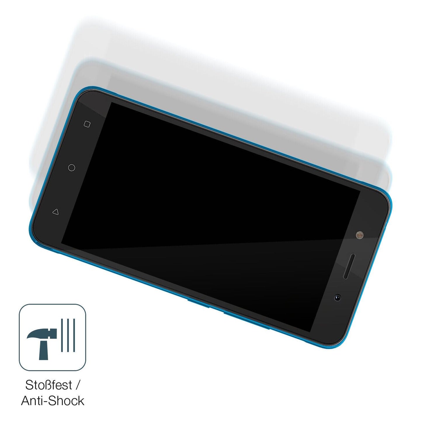 Schutz gegen Kratzer auf dem itel A23 pro Glas durch Schlüssel, Stöße gegen die Tischkante oder Stürze
