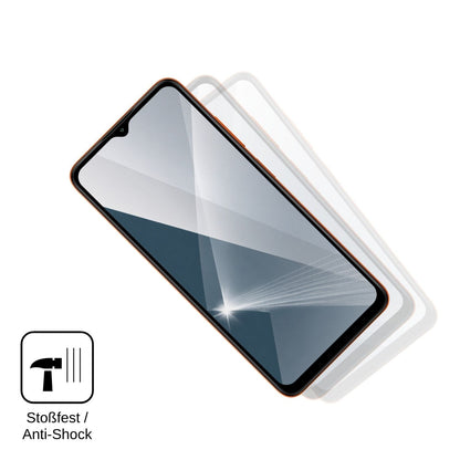 2x Screen Protector for Itel A300C Flexible Glass 9H dipos