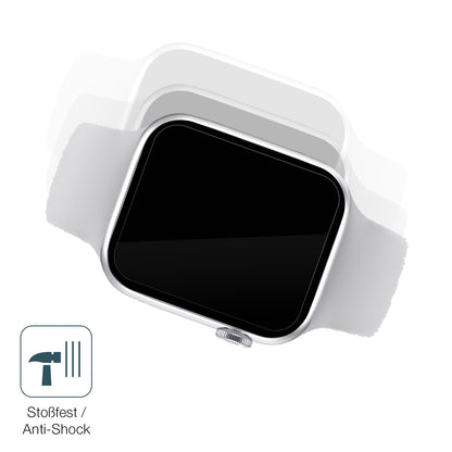 Schutz gegen Kratzer auf dem Iwo Watch 7 Pro Glas durch Schlüssel, Stöße gegen die Tischkante oder Stürze