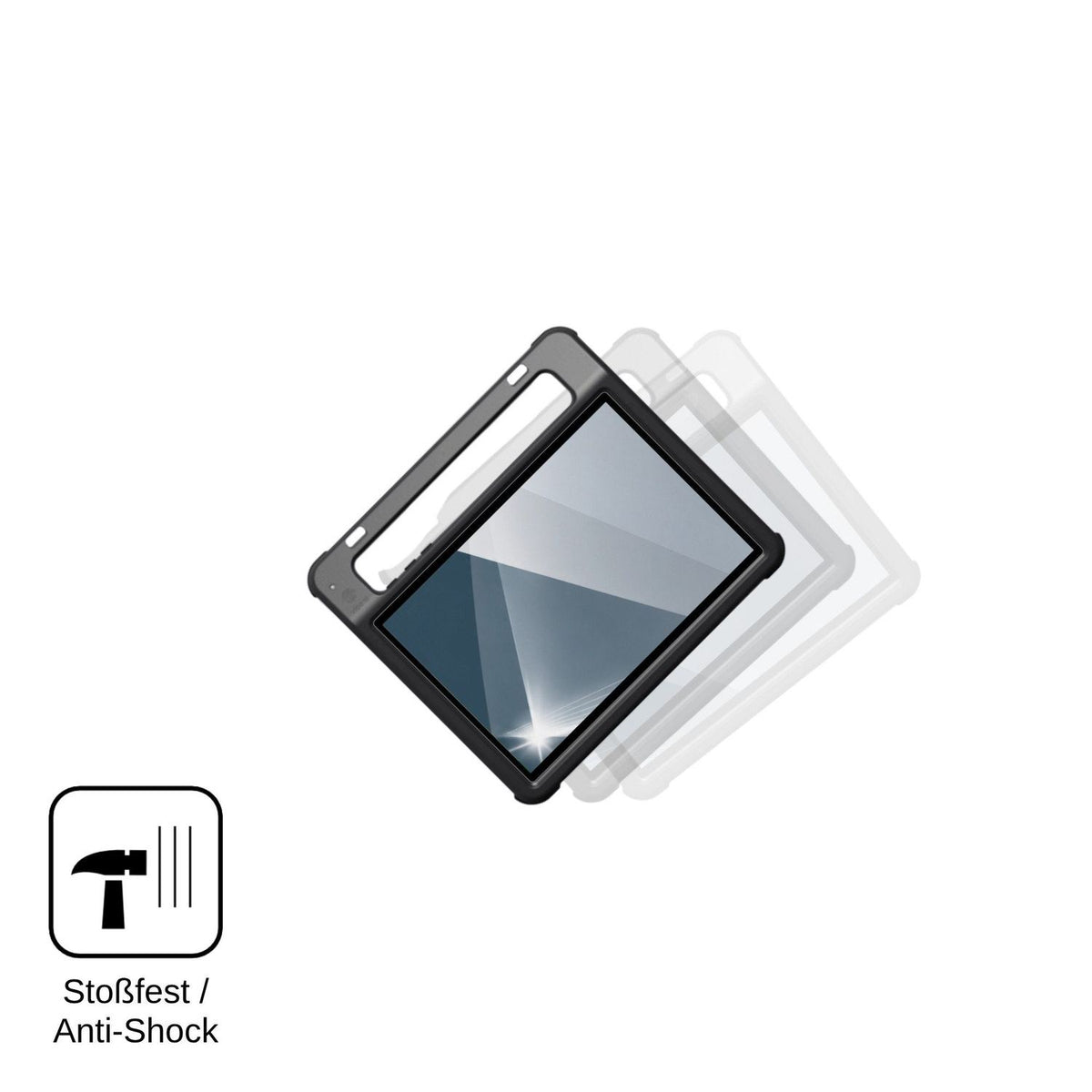 2x Screen Protector for Jabbla Vibe 12 Plus Flexible Glass 9H dipos