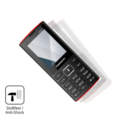 Schutz gegen Kratzer auf dem Karbonn K99 Pro Glas durch Schlüssel, Stöße gegen die Tischkante oder Stürze