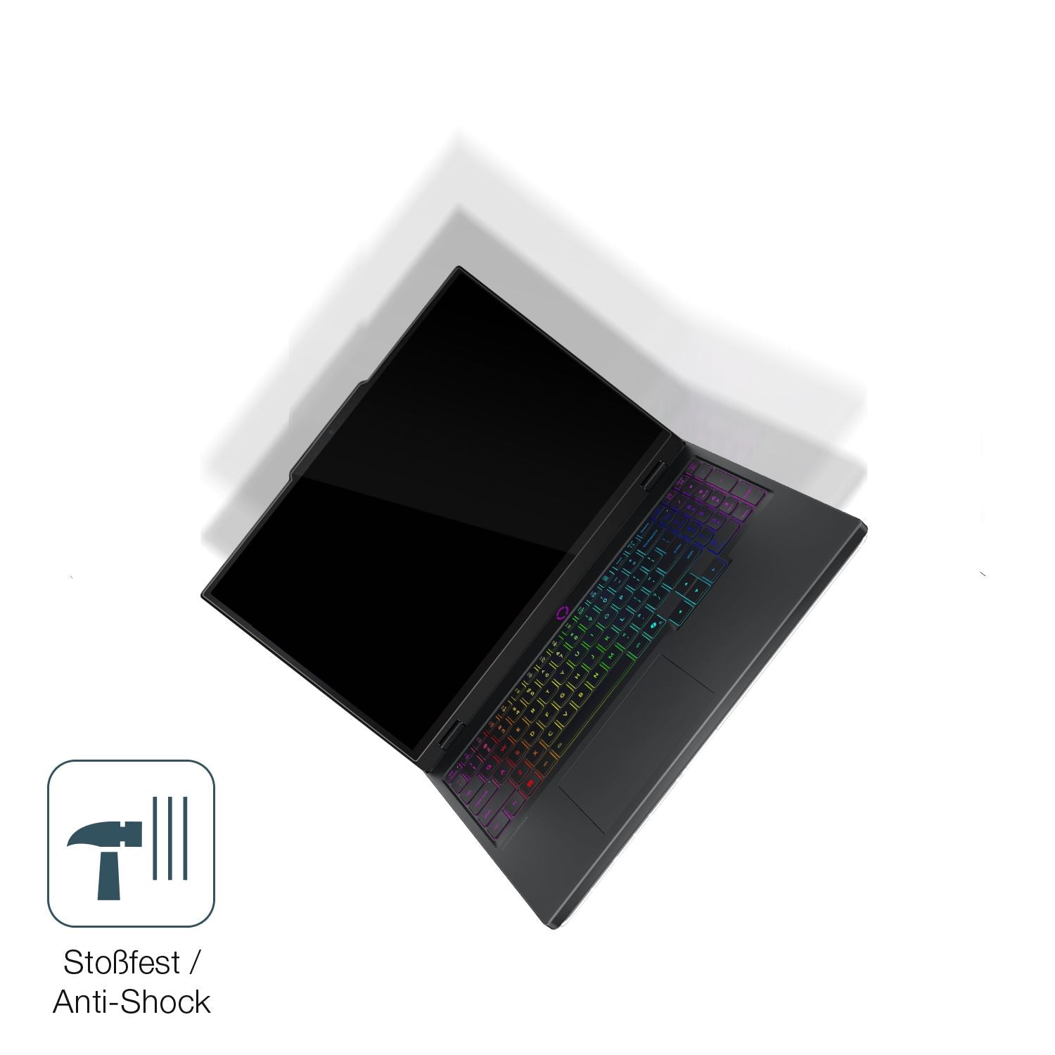 Schutz gegen Kratzer auf dem Lenovo Legion 5 15IRX10 Glas durch Schlüssel, Stöße gegen die Tischkante oder Stürze