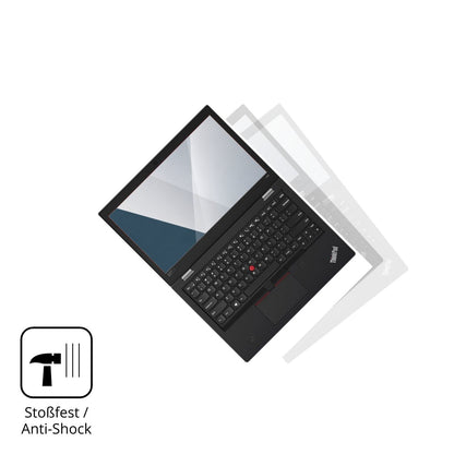 Schutz gegen Kratzer auf dem Lenovo Thinkpad L380 Yoga Glas durch Schlüssel, Stöße gegen die Tischkante oder Stürze