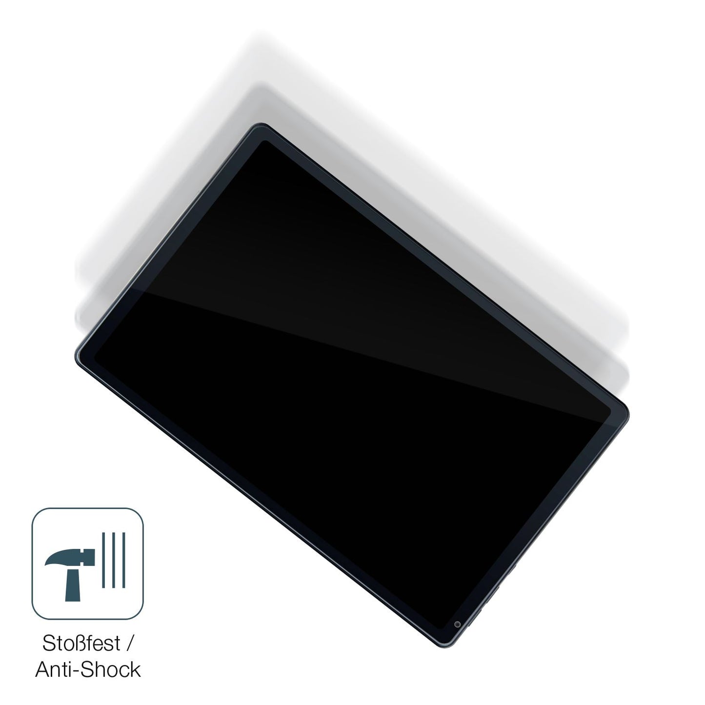 Schutz gegen Kratzer auf dem Lville Tablet 10 Zoll Glas durch Schlüssel, Stöße gegen die Tischkante oder Stürze