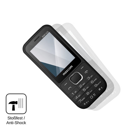 2x Screen Protector for MaxCom MM142L Flexible Glass 9H dipos