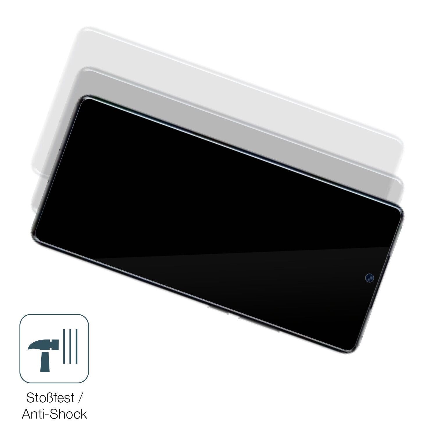 Schutz gegen Kratzer auf dem Meizu 20 Pro Glas durch Schlüssel, Stöße gegen die Tischkante oder Stürze