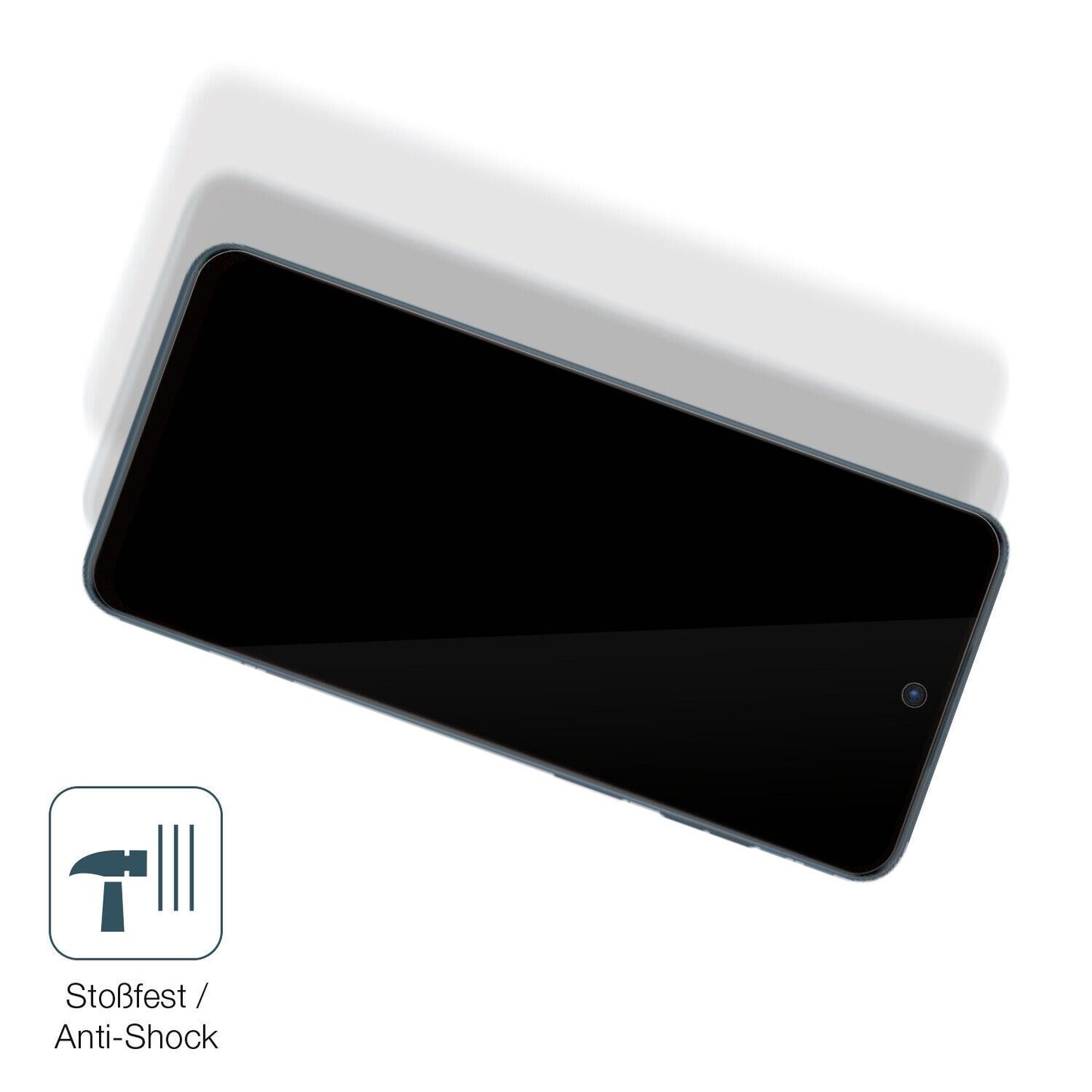 Schutz gegen Kratzer auf dem Motorola Moto G23 Glas durch Schlüssel, Stöße gegen die Tischkante oder Stürze