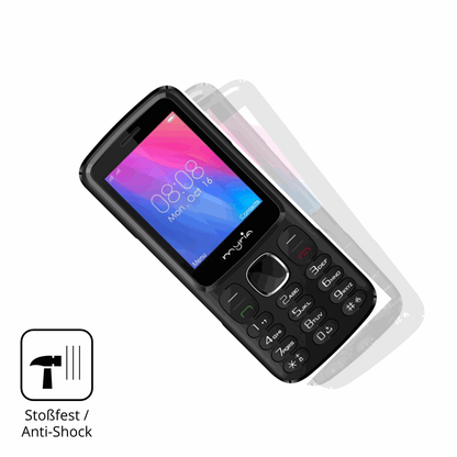Schutz gegen Kratzer auf dem Myria Endless 3G Glas durch Schlüssel, Stöße gegen die Tischkante oder Stürze