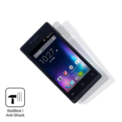 2x Screen Protector for Nomi i400 Beat Flexible Glass 9H dipos