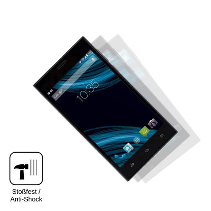 2x Screen Protector for Nomi i503 Jump Flexible Glass 9H dipos
