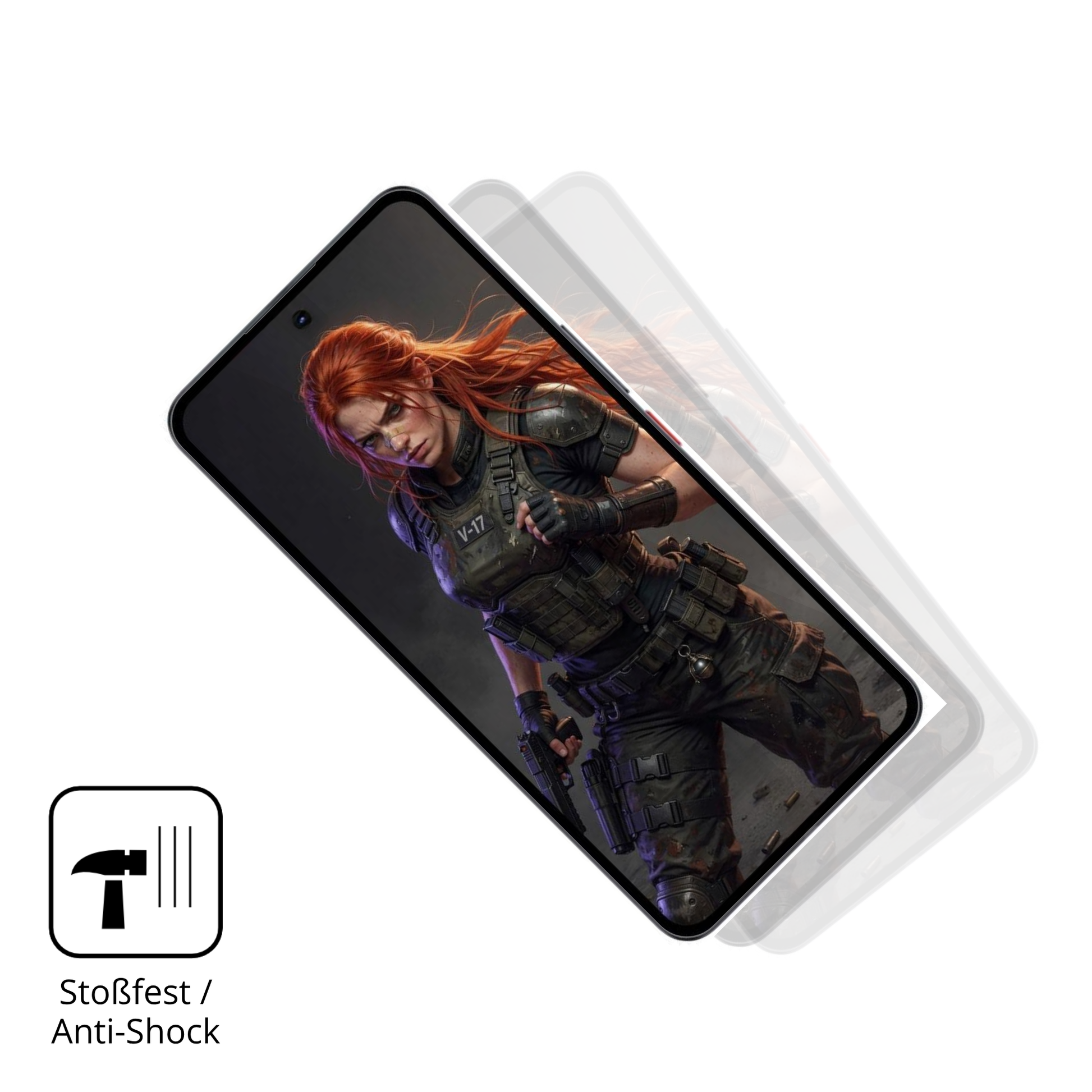 Schutz gegen Kratzer auf dem Nubia Neo 5 Pro Glas durch Schlüssel, Stöße gegen die Tischkante oder Stürze