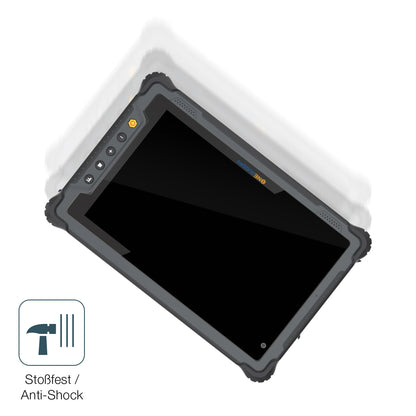 Schutz gegen Kratzer auf dem ONERugged Tablet M80J Glas durch Schlüssel, Stöße gegen die Tischkante oder Stürze