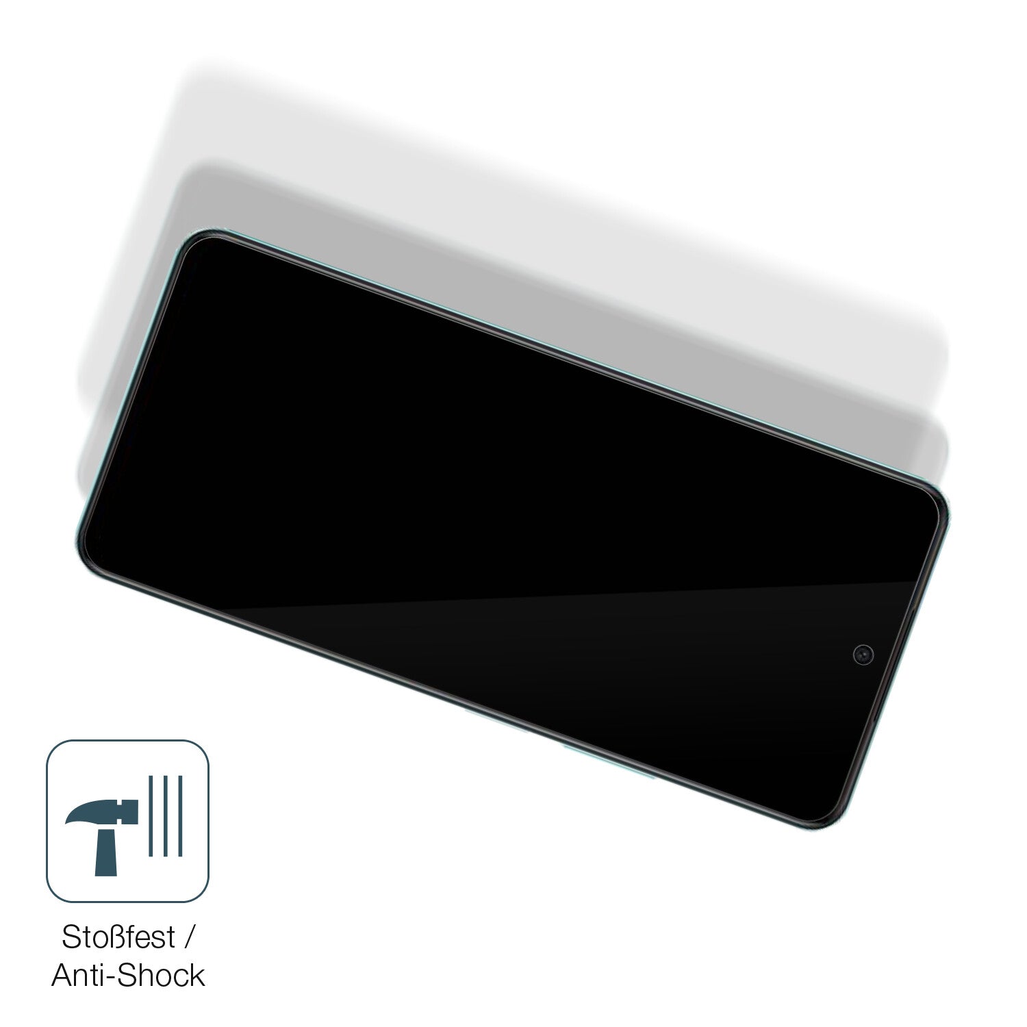 Schutz gegen Kratzer auf dem Oppo A2 Glas durch Schlüssel, Stöße gegen die Tischkante oder Stürze