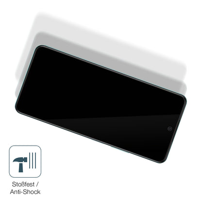 Schutz gegen Kratzer auf dem Oppo A2 Glas durch Schlüssel, Stöße gegen die Tischkante oder Stürze