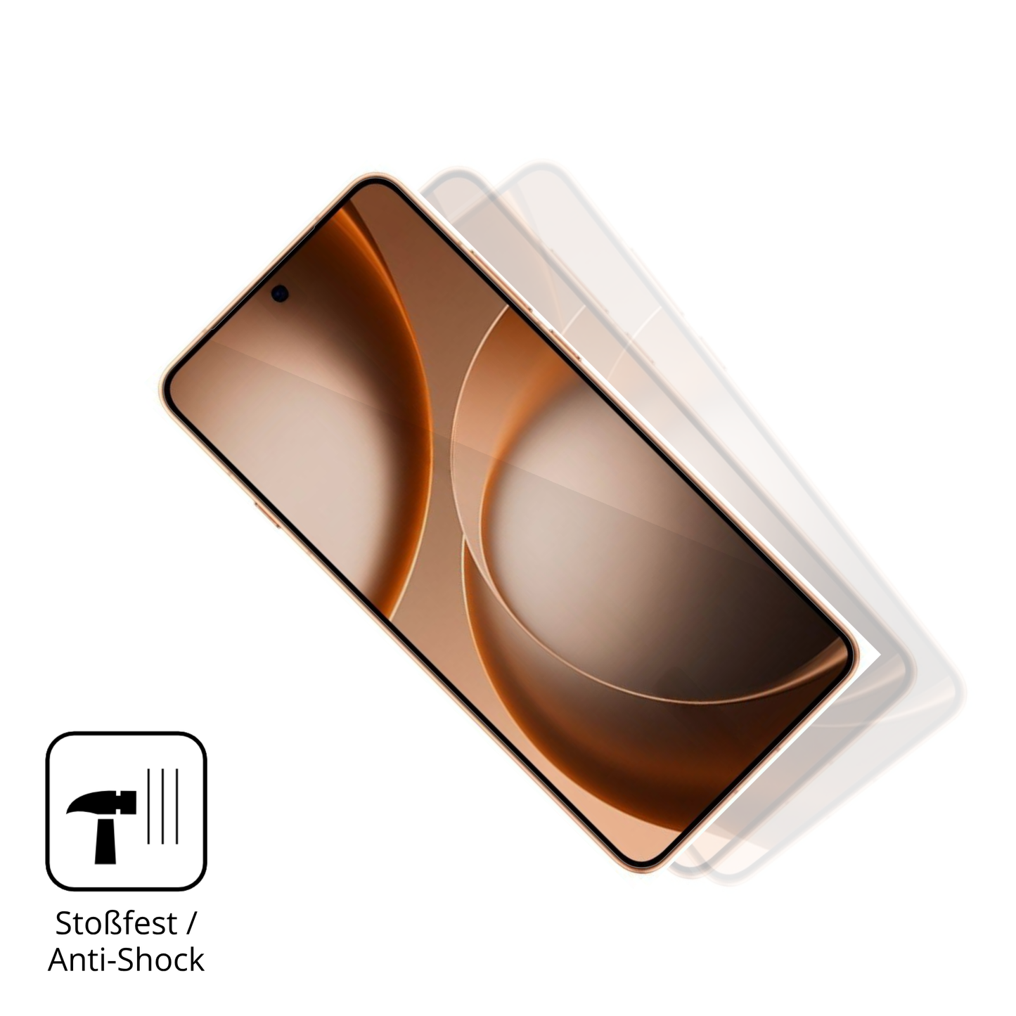 Schutz gegen Kratzer auf dem Oppo Find X9 Ultra Glas durch Schlüssel, Stöße gegen die Tischkante oder Stürze