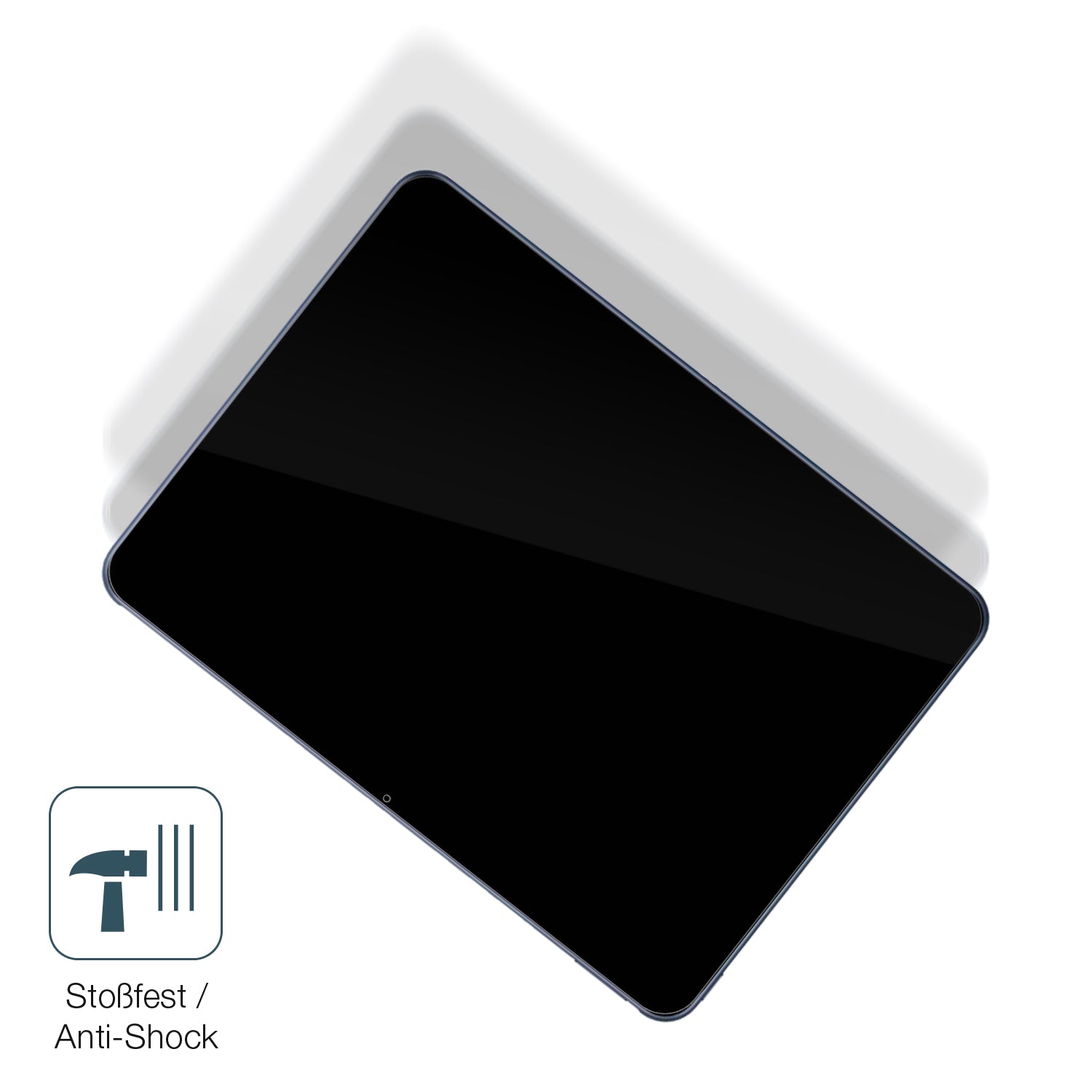 Schutz gegen Kratzer auf dem Oppo Pad 3 Pro Glas durch Schlüssel, Stöße gegen die Tischkante oder Stürze