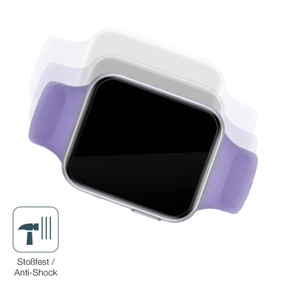 Schutz gegen Kratzer auf dem Oppo Watch SE Glas durch Schlüssel, Stöße gegen die Tischkante oder Stürze