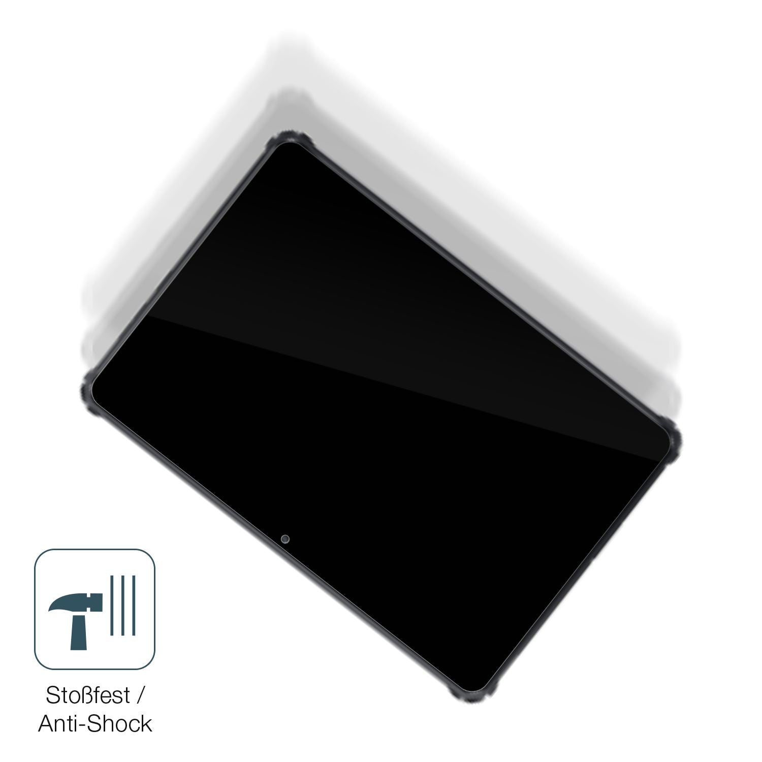 Schutz gegen Kratzer auf dem Oukitel RT7 Titan Glas durch Schlüssel, Stöße gegen die Tischkante oder Stürze