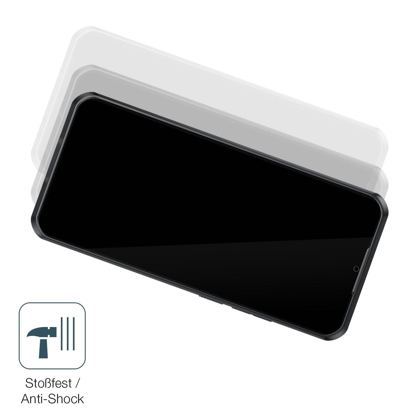 Schutz gegen Kratzer auf dem Oukitel WP52 Glas durch Schlüssel, Stöße gegen die Tischkante oder Stürze