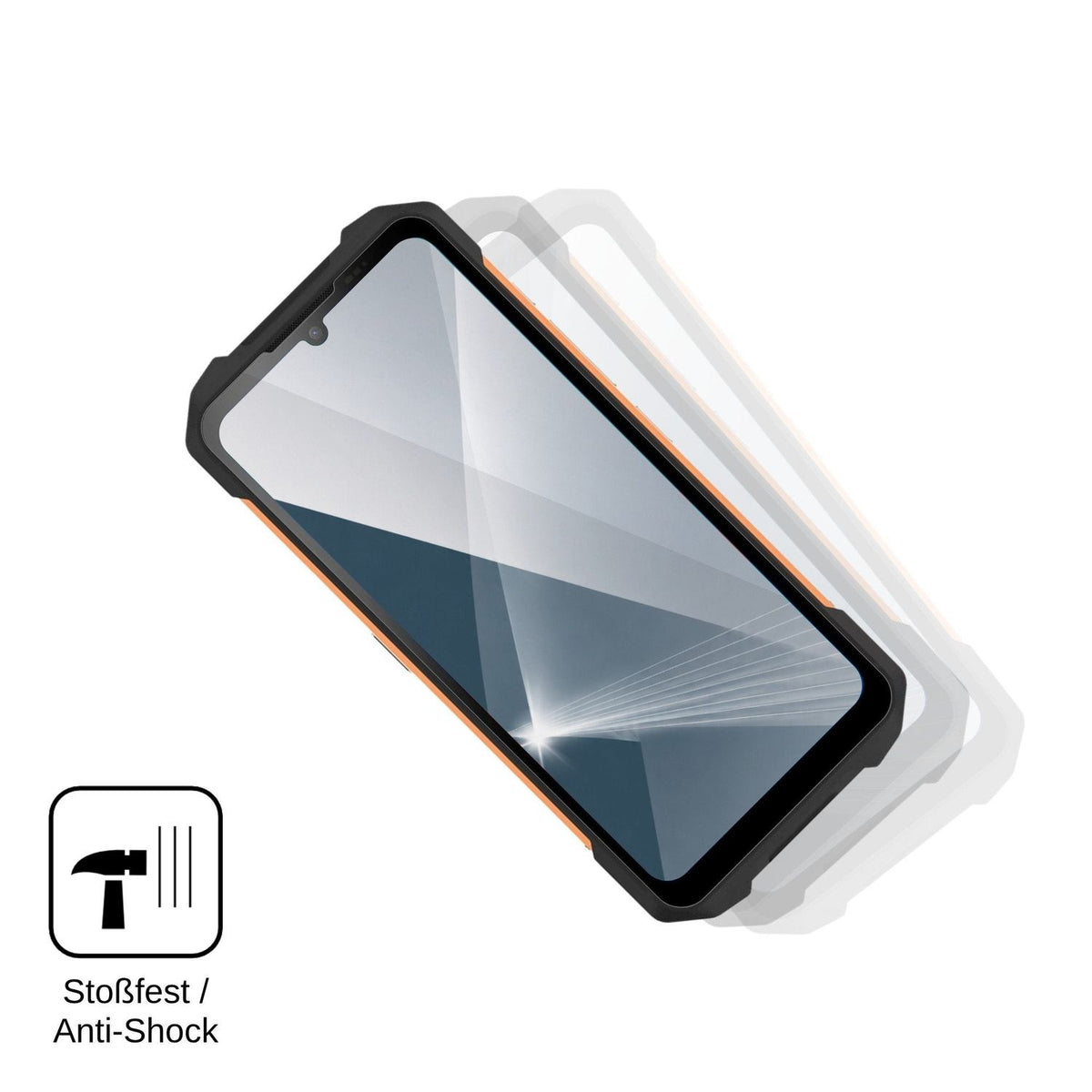 2x Screen Protector for Philips S8310 Flexible Glass 9H dipos
