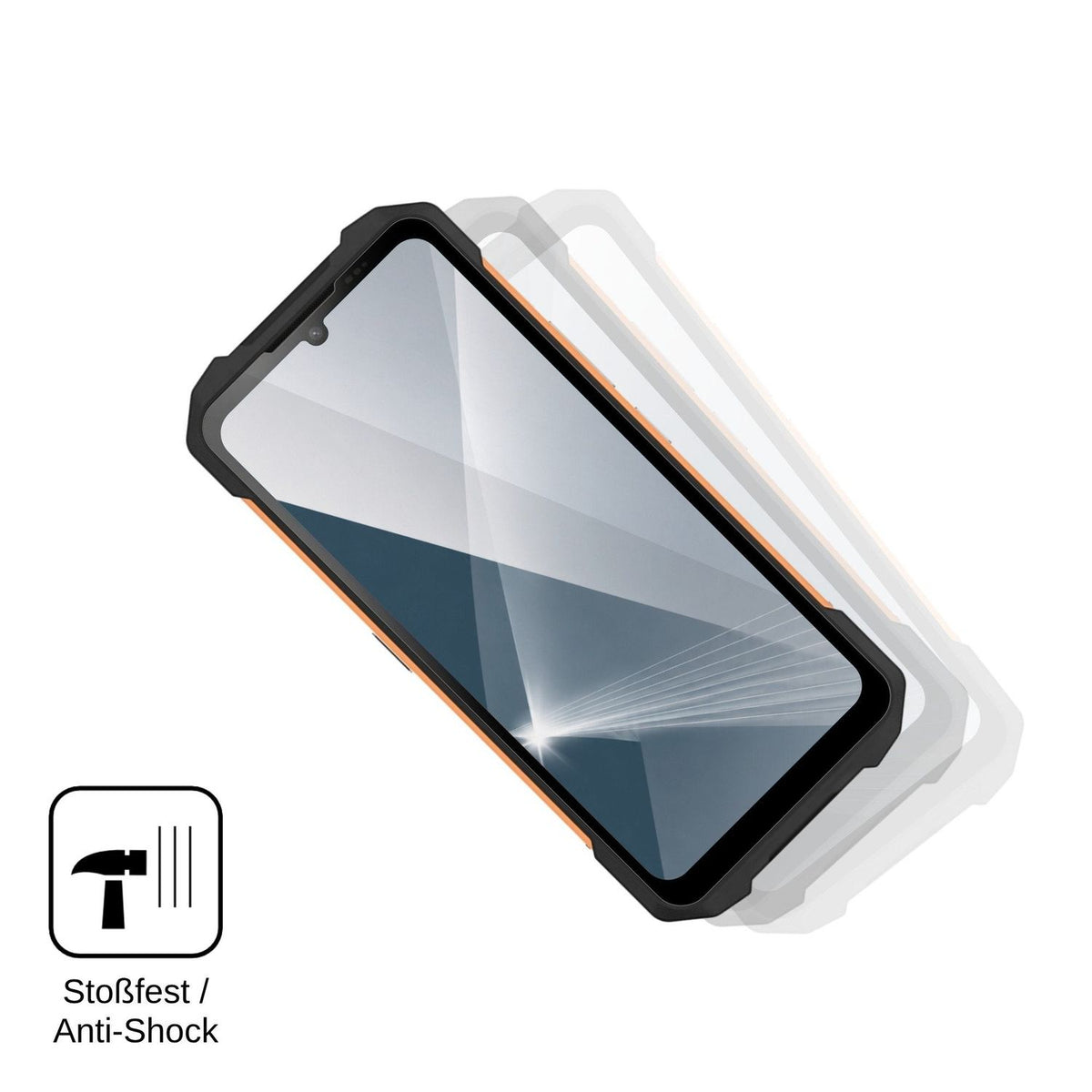 2x Screen Protector for Philips S8320 Flexible Glass 9H dipos