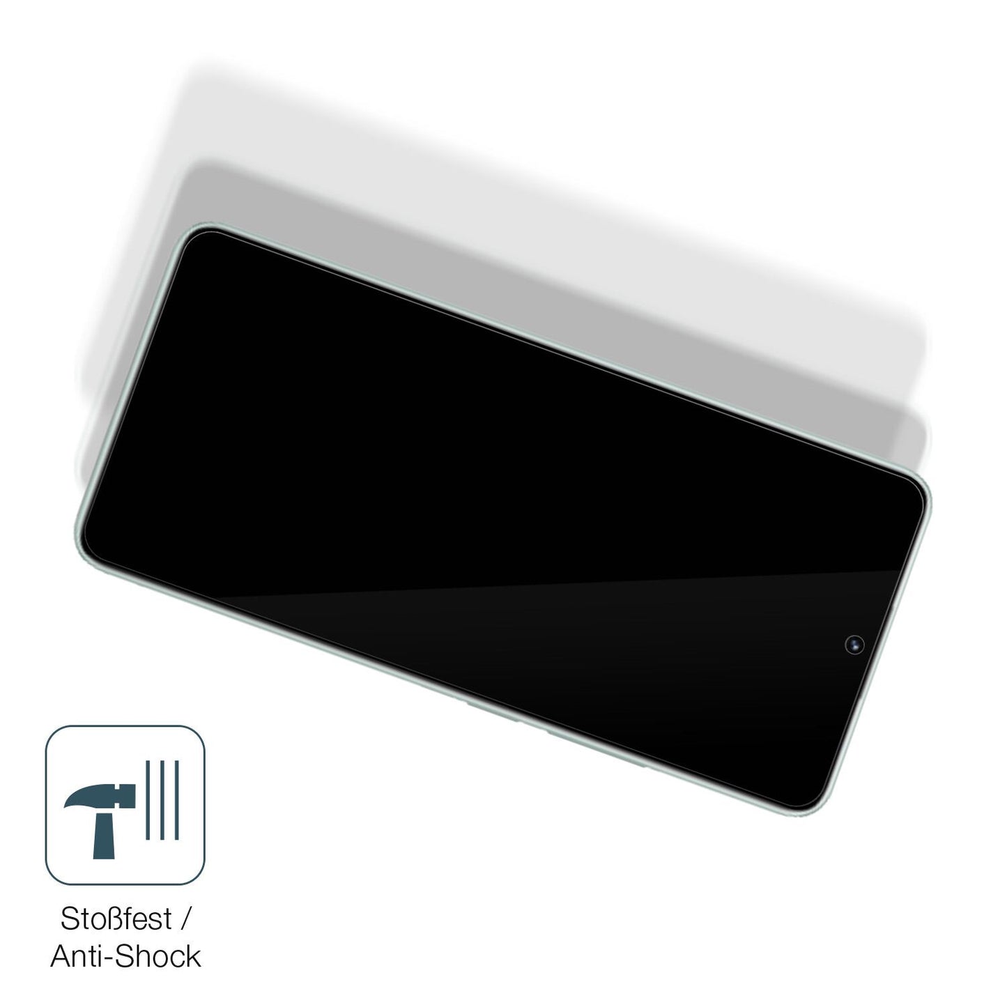Schutz gegen Kratzer auf dem Redmi K70E Glas durch Schlüssel, Stöße gegen die Tischkante oder Stürze