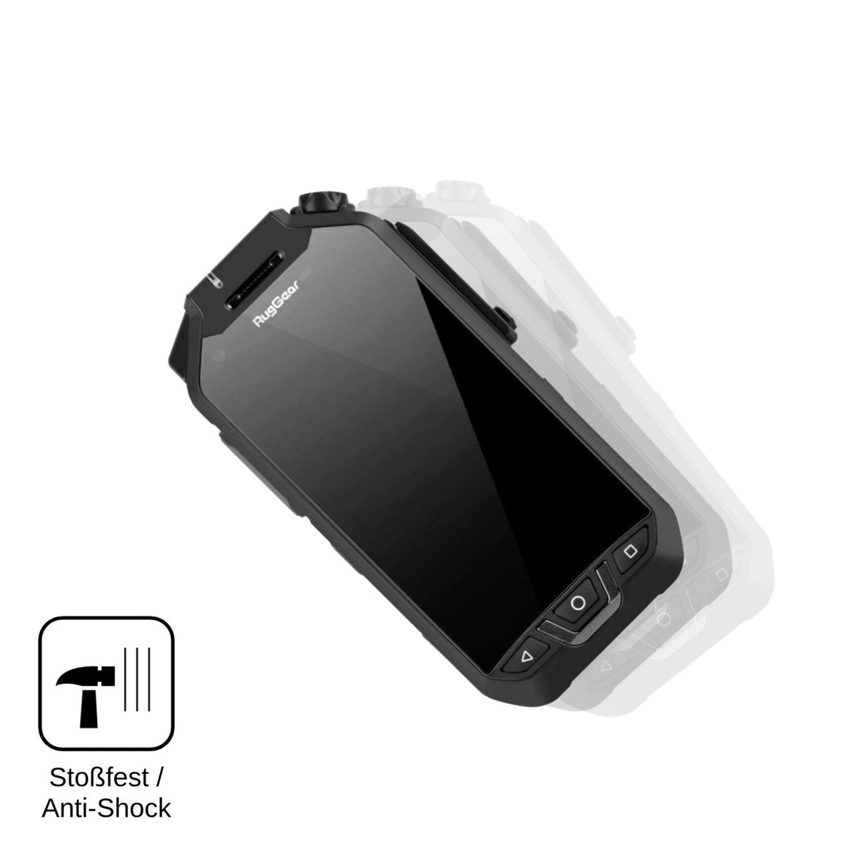 2x Screen Protector for RugGear RG750 Flexible Glass 9H dipos