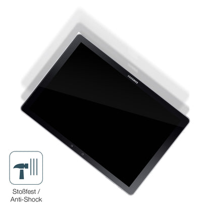 Schutz gegen Kratzer auf dem Samsung Galaxy Book 12 Zoll 1. Gen Glas durch Schlüssel, Stöße gegen die Tischkante oder Stürze