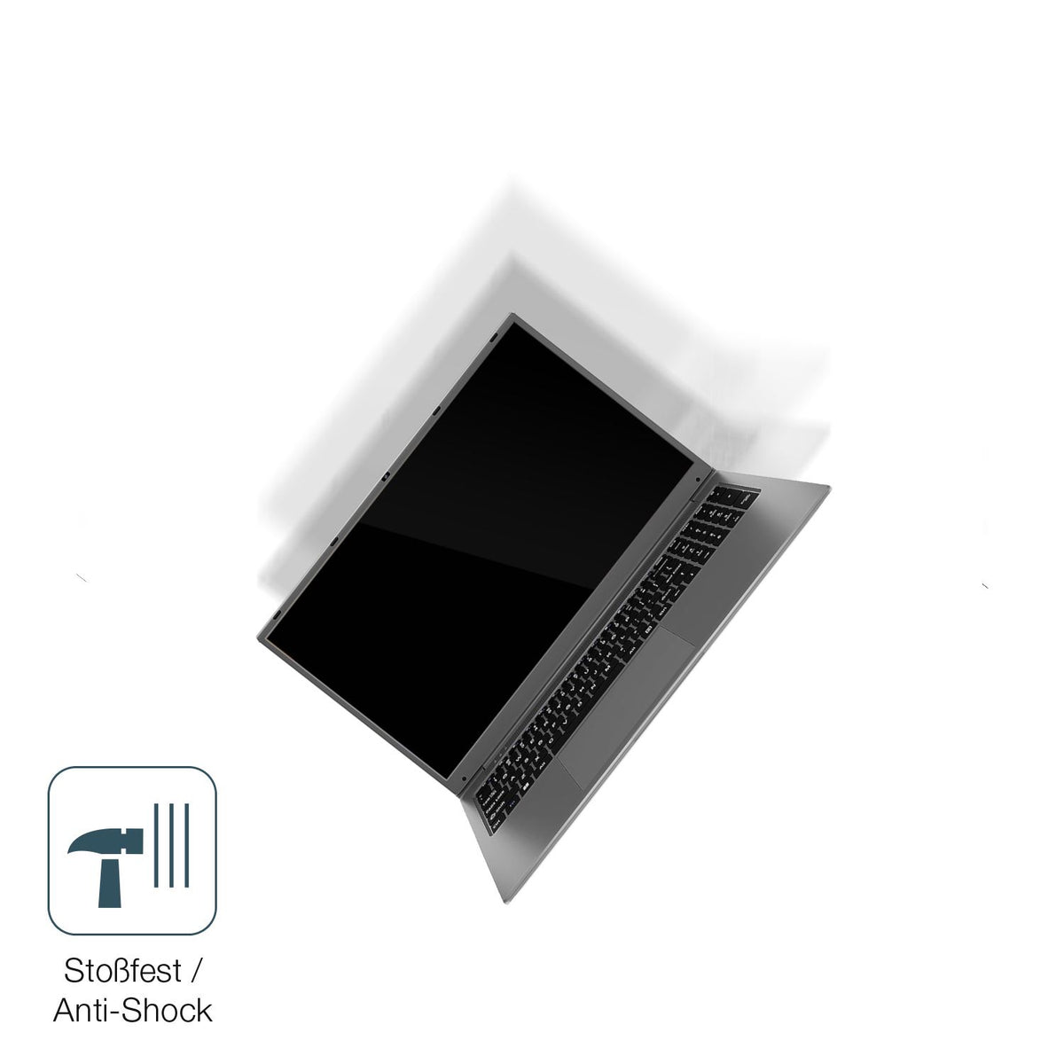 Schutz gegen Kratzer auf dem SGIN 17 Zoll 8GB RAM Glas durch Schlüssel, Stöße gegen die Tischkante oder Stürze
