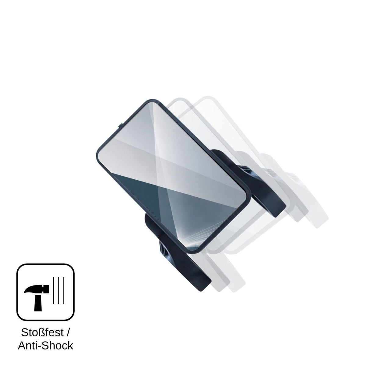 2x Screen Protector for Sharplace Digitalanzeige 81F Flexible Glass 9H dipos