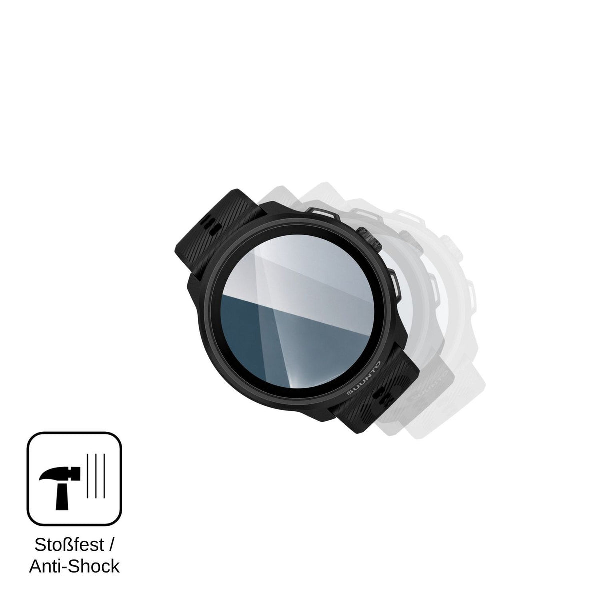2x Screen Protector for Suunto Run 2 Flexible Glass 9H dipos