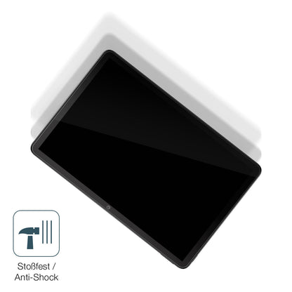 Schutz gegen Kratzer auf dem TCL Tab 10s Glas durch Schlüssel, Stöße gegen die Tischkante oder Stürze