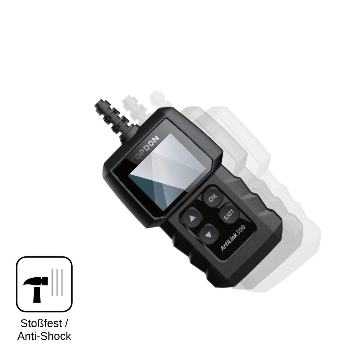 2x Screen Protector for Topdon ArtiLink 300 Flexible Glass 9H dipos