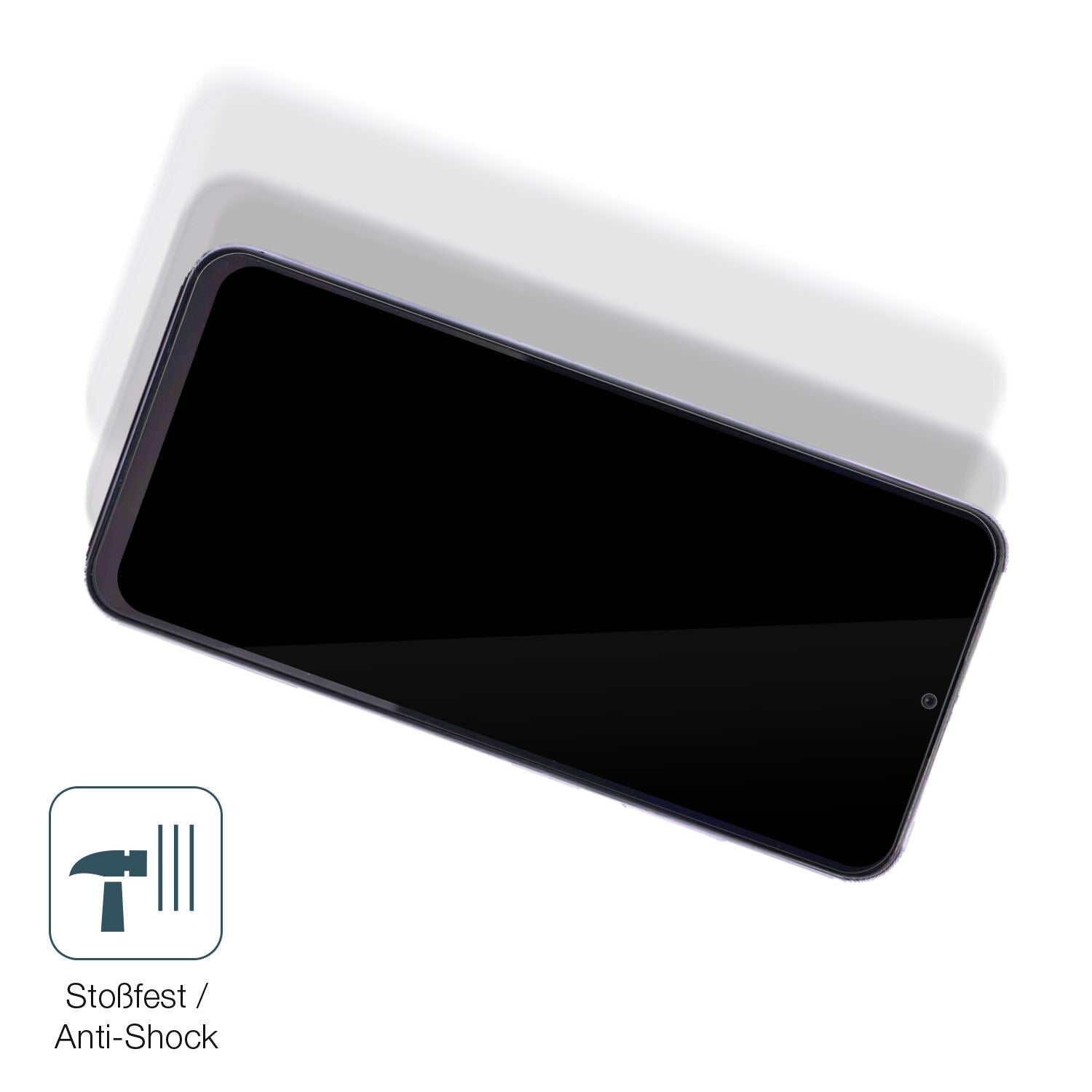 Schutz gegen Kratzer auf dem Ulefone Note 16 Pro Glas durch Schlüssel, Stöße gegen die Tischkante oder Stürze